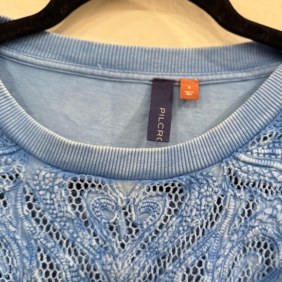 Pilcro Blue Long Sleeve Top - Picture 5 of 6